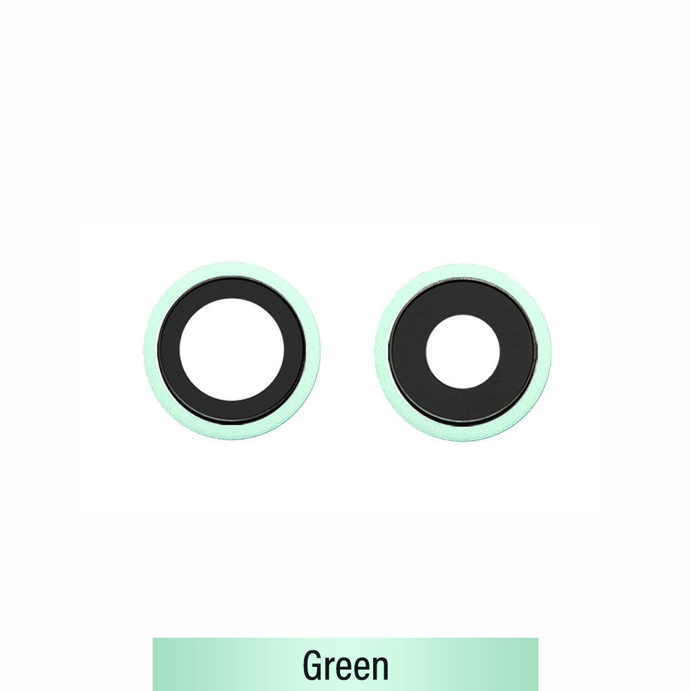 Rear Camera Lens With Bracket for iPhone 12 / 12 Mini-Green Rear Camera Lens With Bracket for iPhone 12 / 12 Mini-Green